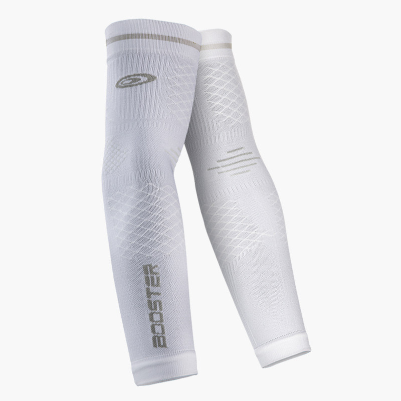 Arm sleeves BOOSTER white