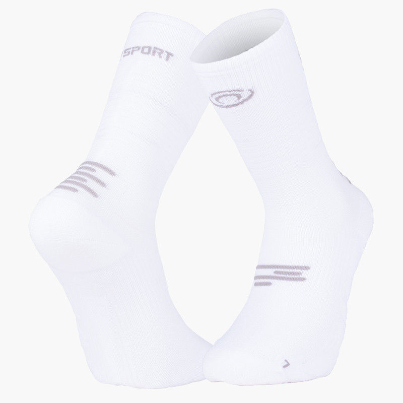 RUN MARATHON High Socks White/Grey