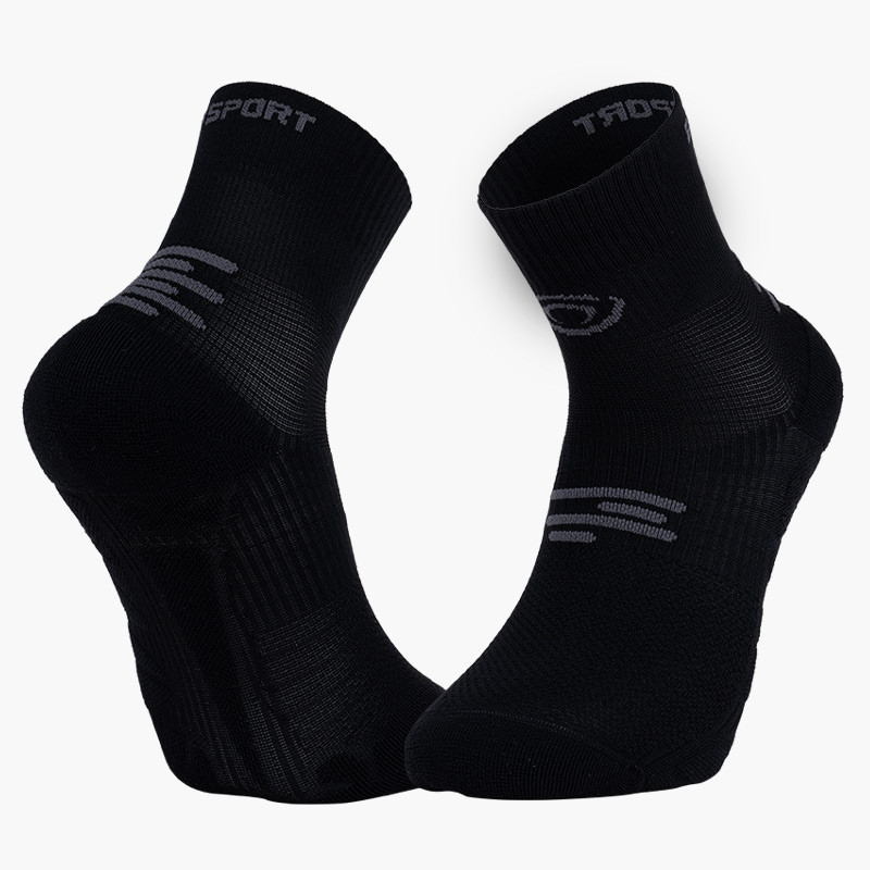 RUN MARATHON Mid Socks Black/Grey
