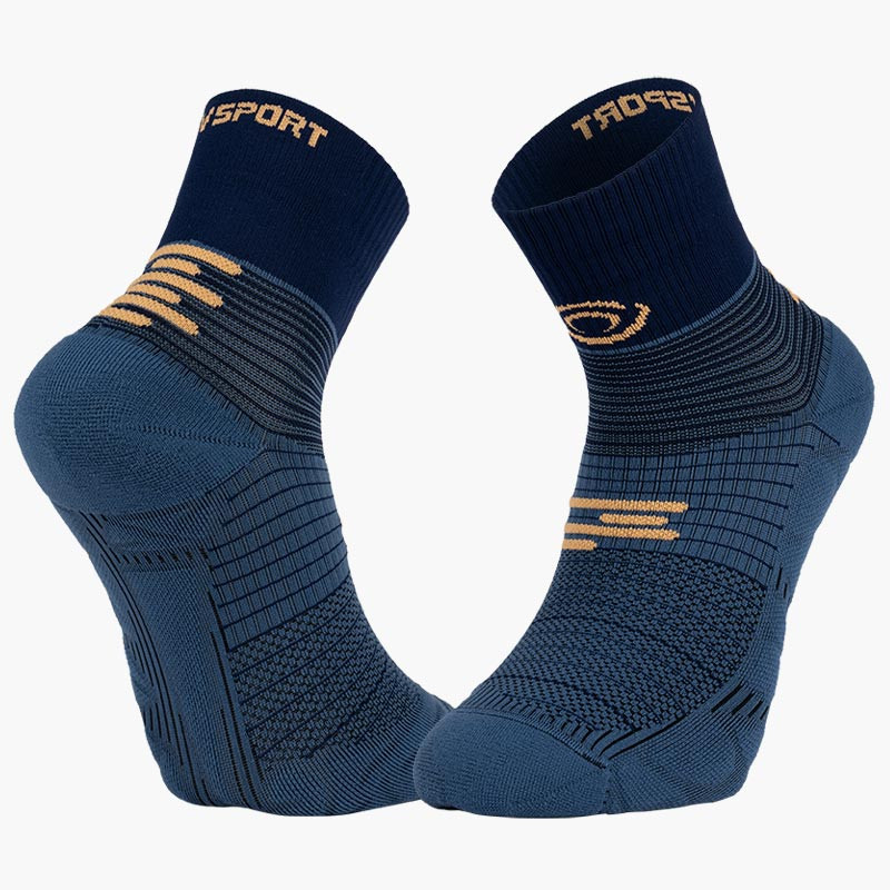 RUN MARATHON Mid Socks Navy Blue
