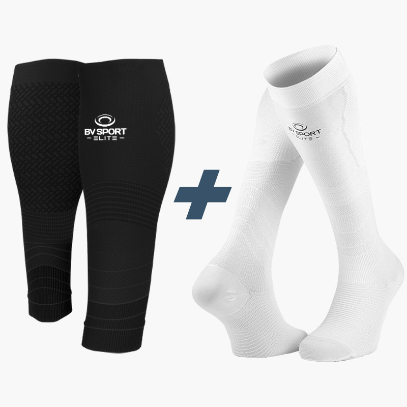 BV SPORT | Pack performance Elite| Exercise sleeves and recovery socks