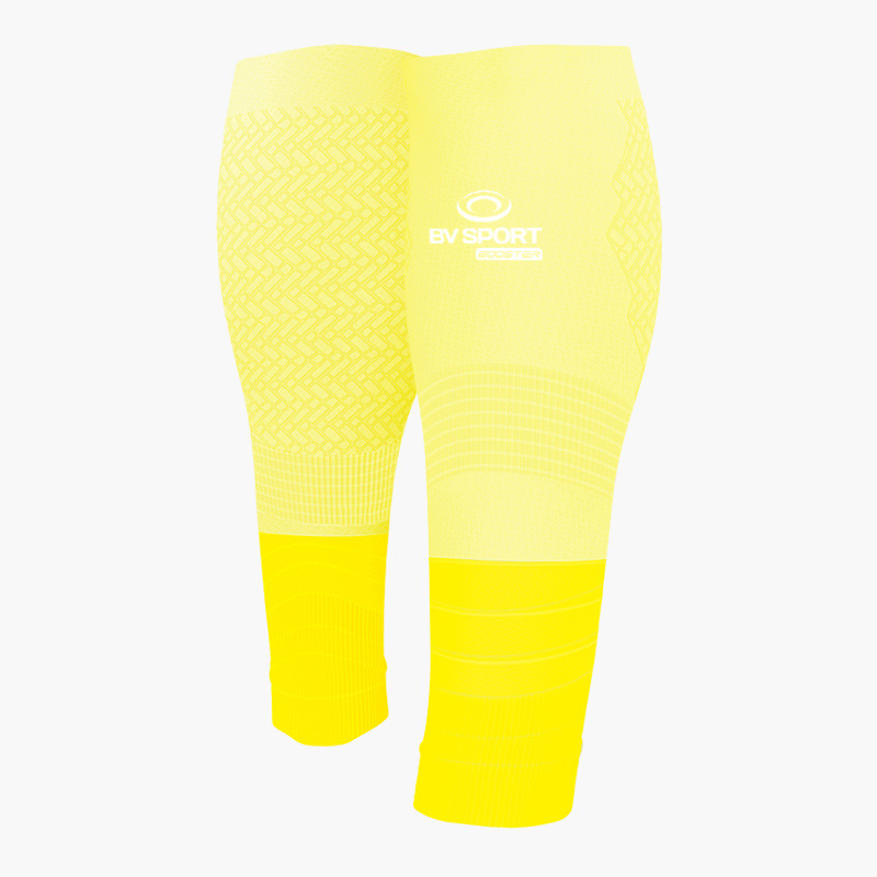 Calf compression sleeve Booster EVOLUTION yellow