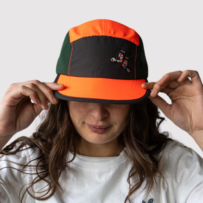 DBDB Pop Orange 5 Panel Cap