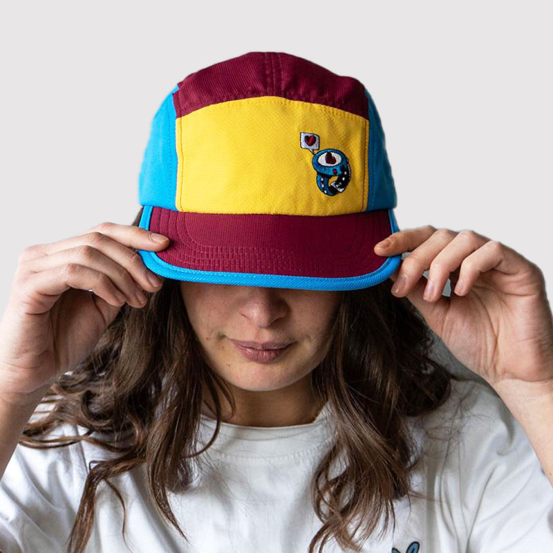 DBDB Retro Bordeaux 5 Panel Cap