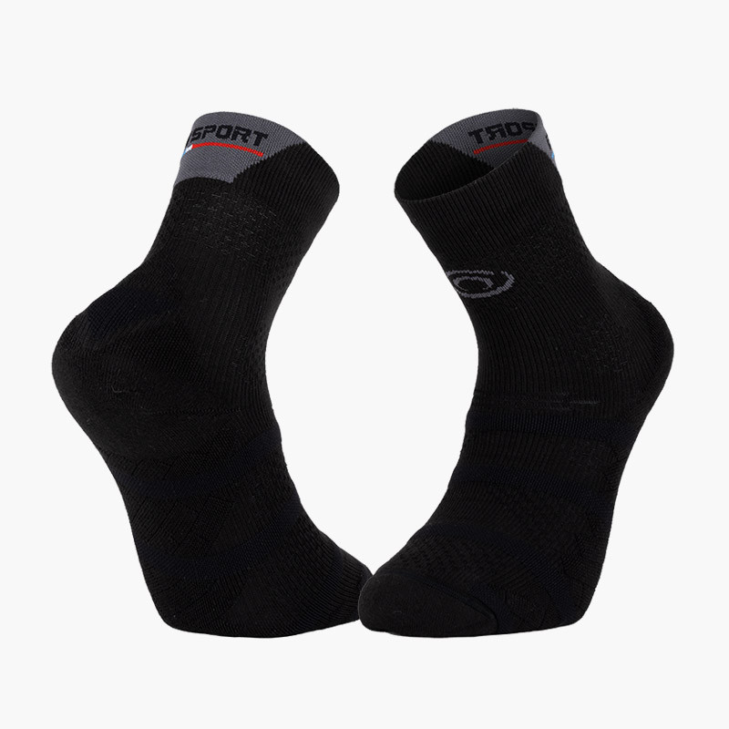 High Padel Socks Black/Grey | Made in France