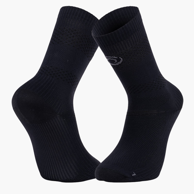 Made in France | Light Run Running High Socks Black