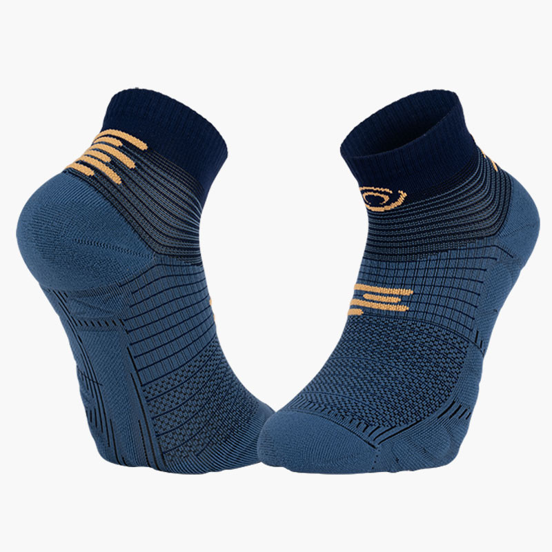 Made in France | RUN MARATHON Low Socks Navy blue